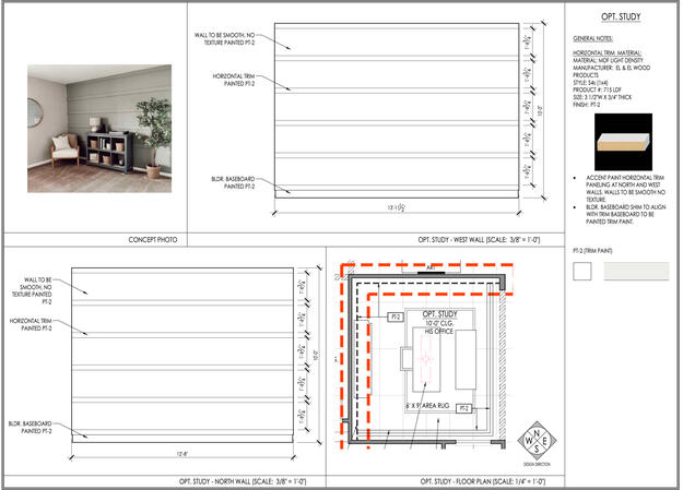 Millwork Detail Elevation