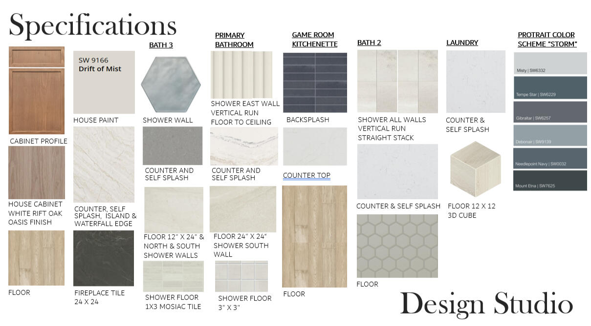 Lot 26 Finish Specs