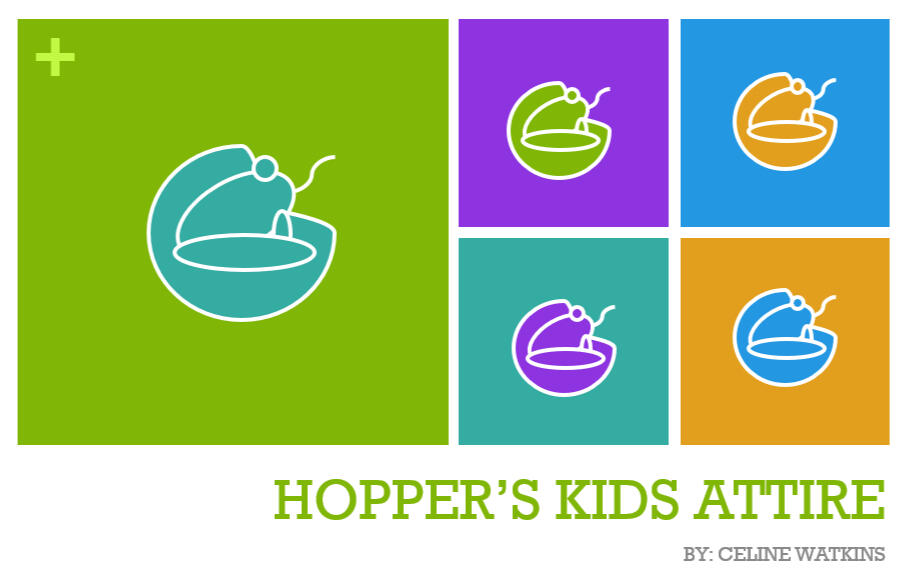 Hopper's Kids Attire Branding