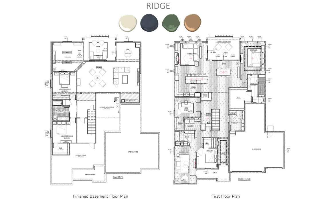 Ridge Floor Plans